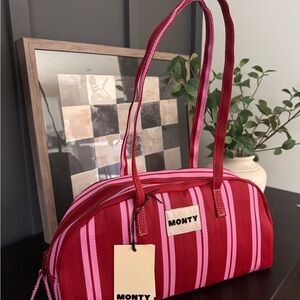 Monty Arc Recycled Nylon - Ultra Pink & Malbec